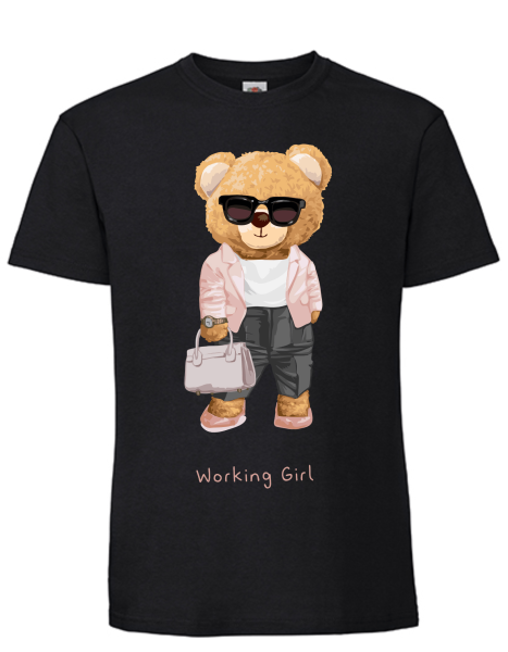 T-Shirt Bär Working Girl